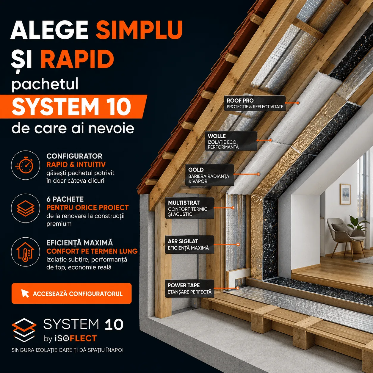 Choisissez simplement et rapidement le pack System 10 dont vous avez besoin