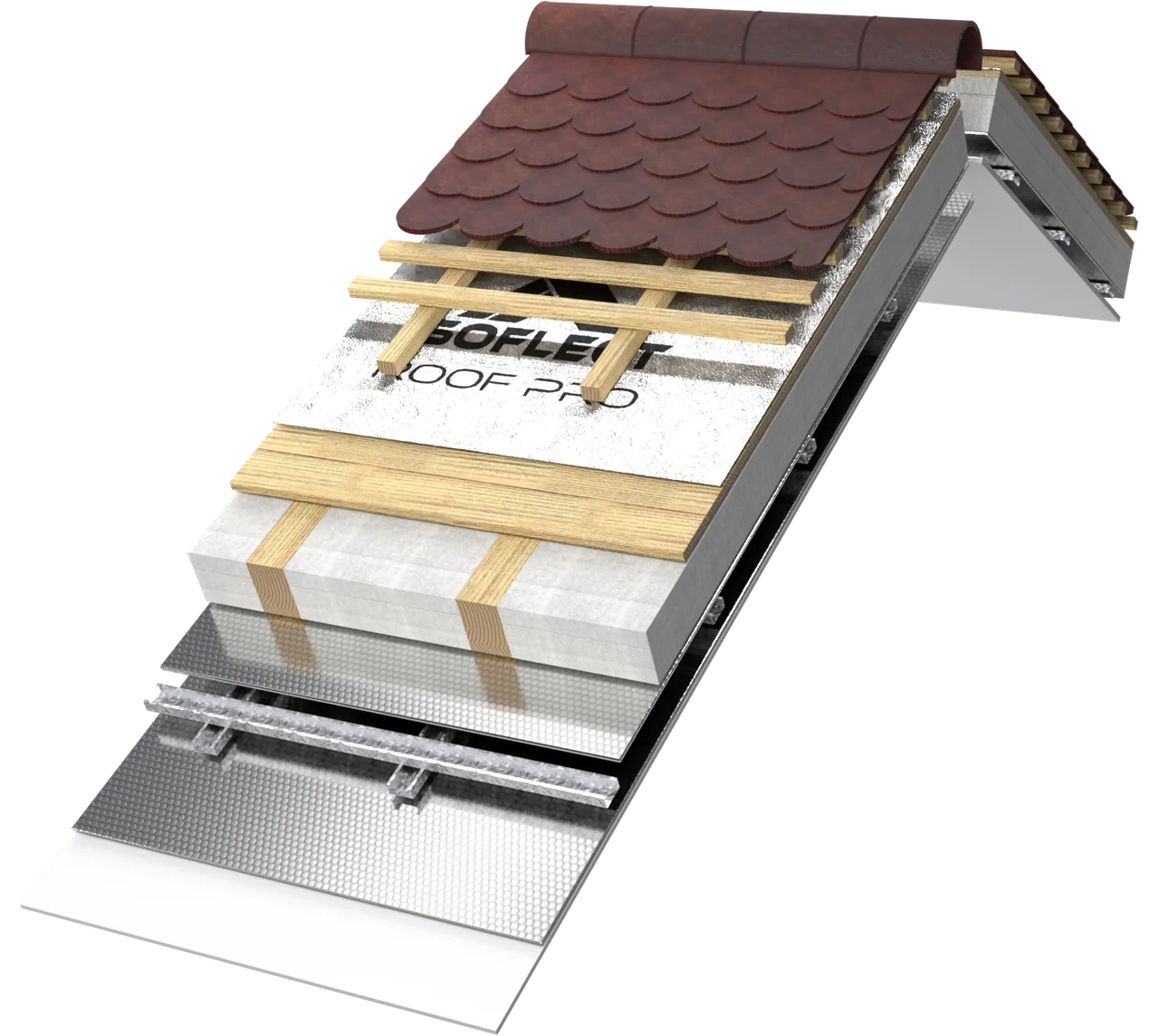 Rendu 3D : combles aménagés avec les packs System 10