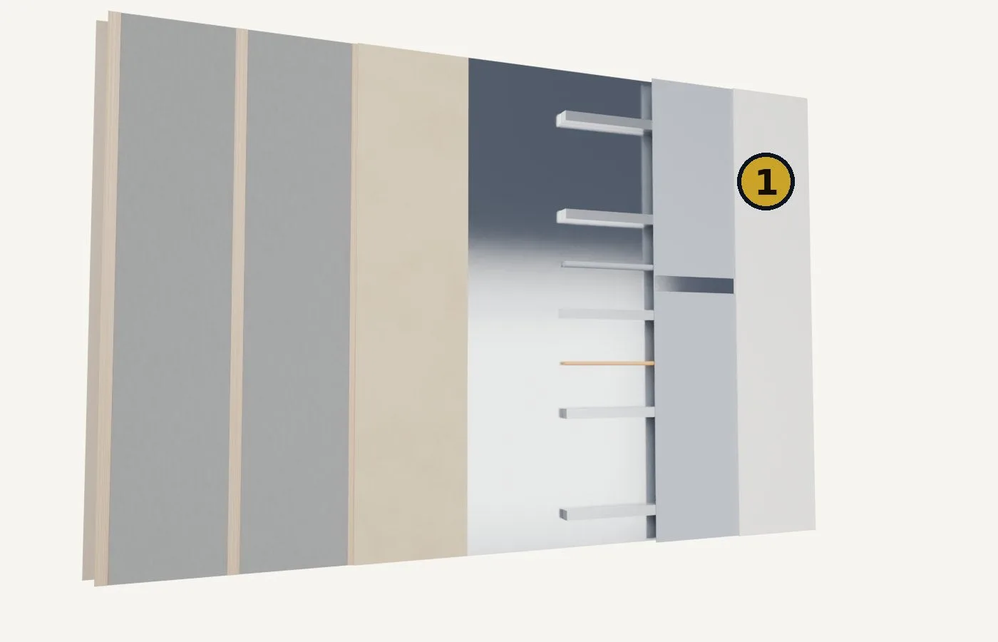 Installation, step 5: the cladding