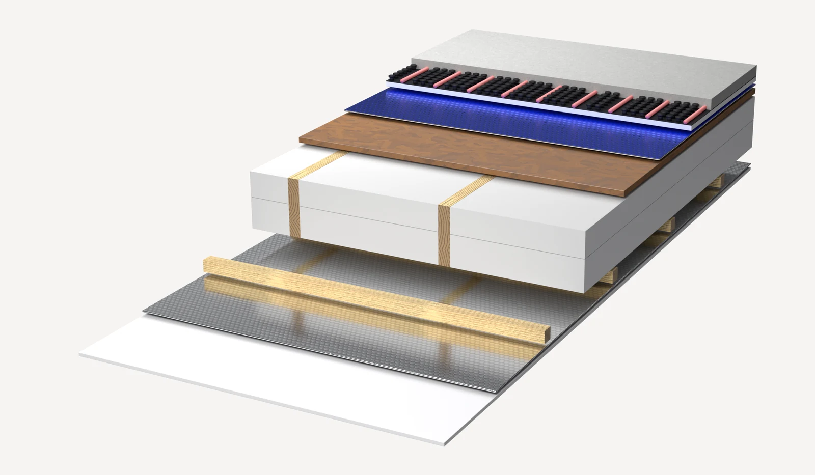 Installation, step 7: underfloor heating