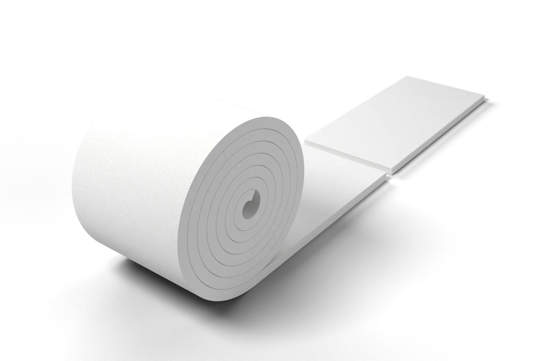 Installation, step 1: measure and cut the roll